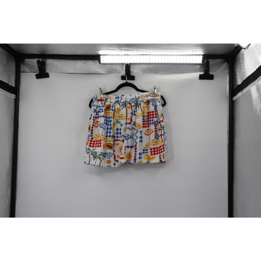 Colorful Patterned Mini Skirt - Picture 6 of 6